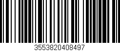 Código de barras (EAN, GTIN, SKU, ISBN): '3553820408497'