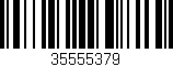Código de barras (EAN, GTIN, SKU, ISBN): '35555379'
