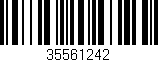 Código de barras (EAN, GTIN, SKU, ISBN): '35561242'