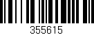 Código de barras (EAN, GTIN, SKU, ISBN): '355615'