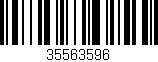 Código de barras (EAN, GTIN, SKU, ISBN): '35563596'