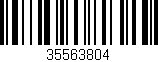 Código de barras (EAN, GTIN, SKU, ISBN): '35563804'