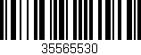 Código de barras (EAN, GTIN, SKU, ISBN): '35565530'