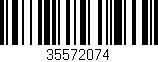 Código de barras (EAN, GTIN, SKU, ISBN): '35572074'