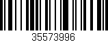 Código de barras (EAN, GTIN, SKU, ISBN): '35573996'