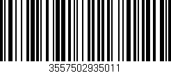 Código de barras (EAN, GTIN, SKU, ISBN): '3557502935011'