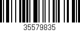 Código de barras (EAN, GTIN, SKU, ISBN): '35579835'