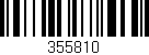 Código de barras (EAN, GTIN, SKU, ISBN): '355810'