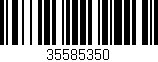 Código de barras (EAN, GTIN, SKU, ISBN): '35585350'