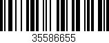 Código de barras (EAN, GTIN, SKU, ISBN): '35586655'