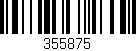 Código de barras (EAN, GTIN, SKU, ISBN): '355875'