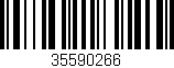 Código de barras (EAN, GTIN, SKU, ISBN): '35590266'
