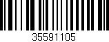 Código de barras (EAN, GTIN, SKU, ISBN): '35591105'