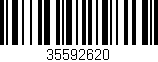 Código de barras (EAN, GTIN, SKU, ISBN): '35592620'