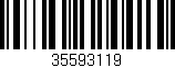 Código de barras (EAN, GTIN, SKU, ISBN): '35593119'