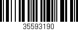 Código de barras (EAN, GTIN, SKU, ISBN): '35593190'