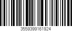 Código de barras (EAN, GTIN, SKU, ISBN): '3559399161924'