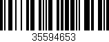 Código de barras (EAN, GTIN, SKU, ISBN): '35594653'