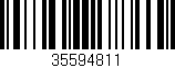 Código de barras (EAN, GTIN, SKU, ISBN): '35594811'
