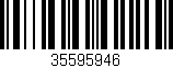 Código de barras (EAN, GTIN, SKU, ISBN): '35595946'