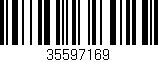 Código de barras (EAN, GTIN, SKU, ISBN): '35597169'