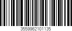 Código de barras (EAN, GTIN, SKU, ISBN): '3559962101135'