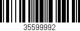 Código de barras (EAN, GTIN, SKU, ISBN): '35599992'