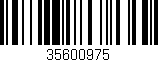 Código de barras (EAN, GTIN, SKU, ISBN): '35600975'