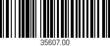 Código de barras (EAN, GTIN, SKU, ISBN): '35607.00'