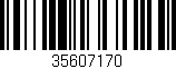 Código de barras (EAN, GTIN, SKU, ISBN): '35607170'