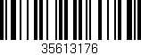 Código de barras (EAN, GTIN, SKU, ISBN): '35613176'