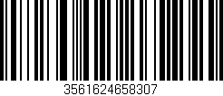 Código de barras (EAN, GTIN, SKU, ISBN): '3561624658307'