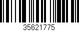 Código de barras (EAN, GTIN, SKU, ISBN): '35621775'