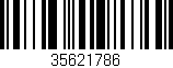 Código de barras (EAN, GTIN, SKU, ISBN): '35621786'