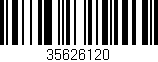 Código de barras (EAN, GTIN, SKU, ISBN): '35626120'