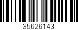 Código de barras (EAN, GTIN, SKU, ISBN): '35626143'