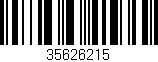 Código de barras (EAN, GTIN, SKU, ISBN): '35626215'