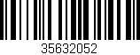 Código de barras (EAN, GTIN, SKU, ISBN): '35632052'