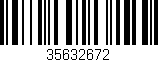 Código de barras (EAN, GTIN, SKU, ISBN): '35632672'