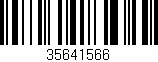 Código de barras (EAN, GTIN, SKU, ISBN): '35641566'