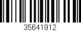 Código de barras (EAN, GTIN, SKU, ISBN): '35641912'