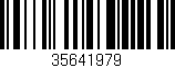 Código de barras (EAN, GTIN, SKU, ISBN): '35641979'