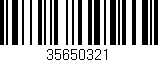 Código de barras (EAN, GTIN, SKU, ISBN): '35650321'