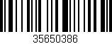 Código de barras (EAN, GTIN, SKU, ISBN): '35650386'