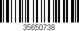 Código de barras (EAN, GTIN, SKU, ISBN): '35650738'