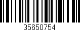 Código de barras (EAN, GTIN, SKU, ISBN): '35650754'