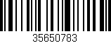 Código de barras (EAN, GTIN, SKU, ISBN): '35650783'