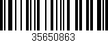 Código de barras (EAN, GTIN, SKU, ISBN): '35650863'