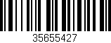 Código de barras (EAN, GTIN, SKU, ISBN): '35655427'