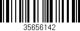 Código de barras (EAN, GTIN, SKU, ISBN): '35656142'